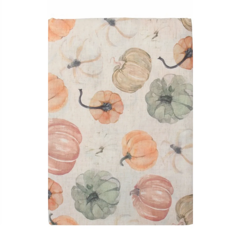 Harman Tablecloth Neutral Pumpkins 60 x 120 Inch
