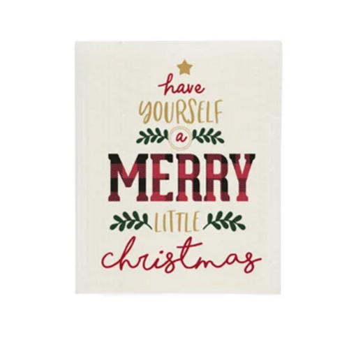 Harman Swedish Cloth Have Yourself a Merry Christmas Harman Swedish Cloth Have Yourself a Merry Christmas