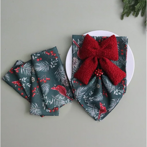 Harman Winter Cardinal Napkin Harman Winter Cardinal Napkin