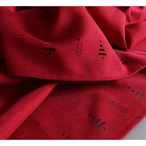 Harman Tree Hemstitch Red Napkin Harman Tree Hemstitch Red Napkin