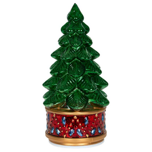 Christmas Tradition Rotating Tree with LED Lights 10.5 Inch Christmas Tradition Rotating Tree with LED Lights 10.5 Inch