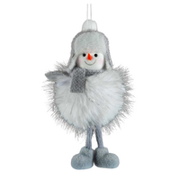 SnowBoy Grey Ornament