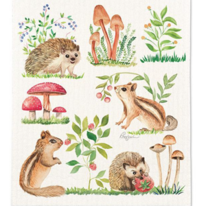 Abbott Swedish Cloth Mushrooms & Critters