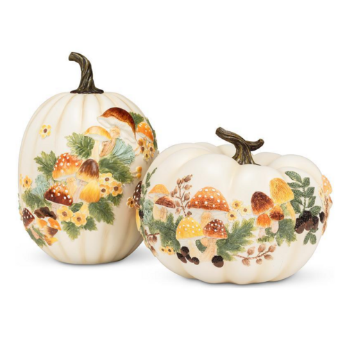 Abbott Cream Pumpkin Tall with Mushrooms