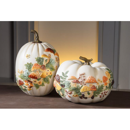 Abbott Cream Pumpkin Tall with Mushrooms