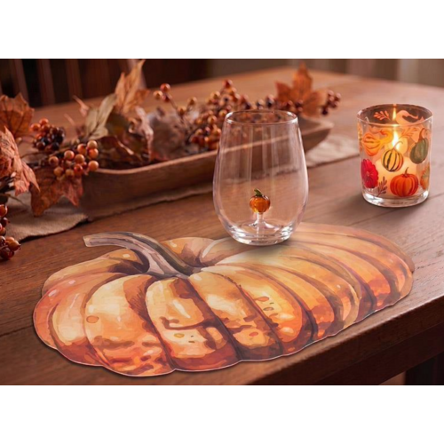 Abbott Pumpkin Placemat Orange Abbott Pumpkin Placemat Orange