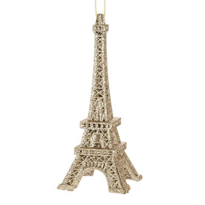 Abbott Eiffel Tower Glitter Ornament