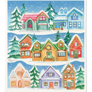 Abbott Swedish Cloth Winter Houses Abbott Swedish Cloth Winter Houses