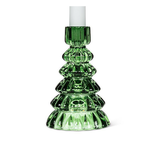 Abbott Tree Taper Candle Holder Green Abbott Tree Taper Candle Holder Green