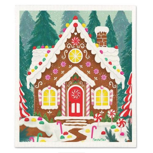 Abbott Swedish Cloth Gingerbread House Abbott Swedish Cloth Gingerbread House