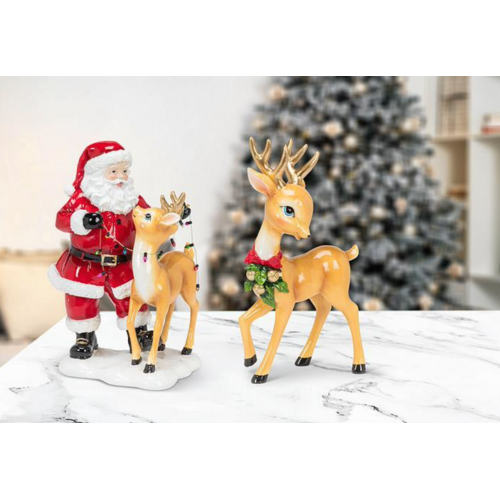 Abbott Standing Reindeer with Bow Abbott Standing Reindeer with Bow