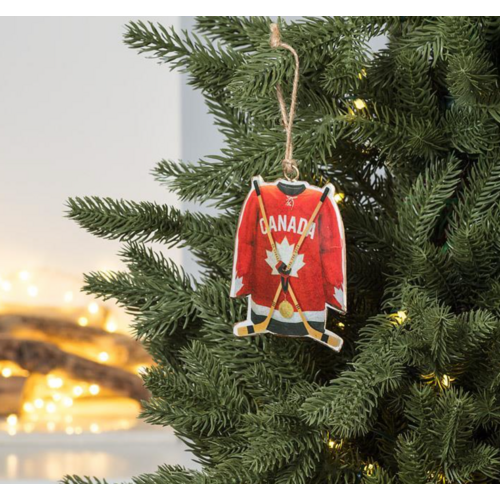 Abbott Canada Hockey Jersey Ornament Abbott Canada Hockey Jersey Ornament