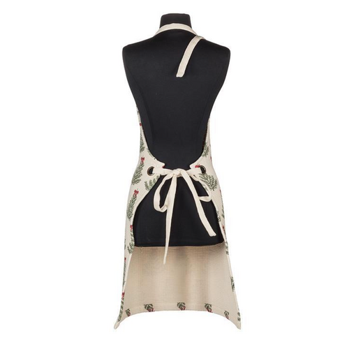 Abbott Apron Holiday Trees with Bows Abbott Apron Holiday Trees with Bows