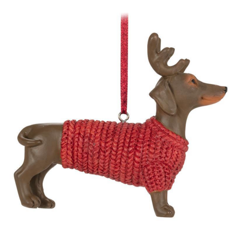 Abbott Festive Dress Dachshund Ornament Abbott Festive Dress Dachshund Ornament