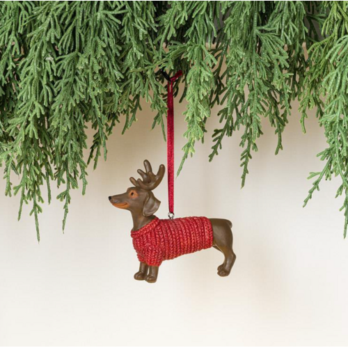Abbott Festive Dress Dachshund Ornament Abbott Festive Dress Dachshund Ornament