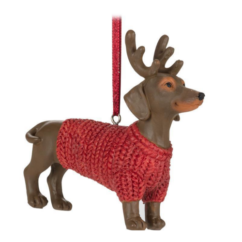 Abbott Festive Dress Dachshund Ornament Abbott Festive Dress Dachshund Ornament