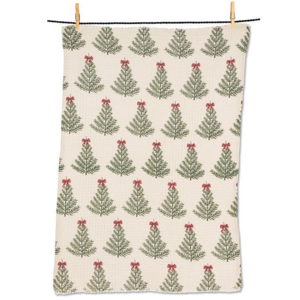 Abbott Tea Towel Holiday Trees with Bows Abbott Tea Towel Holiday Trees with Bows