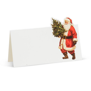Abbott Vintage Santa Fold Placecards 12 Pcs Abbott Vintage Santa Fold Placecards 12 Pcs