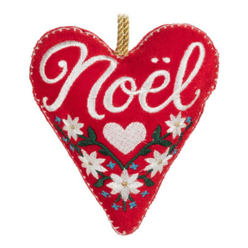 Abbott Noel Heart Ornament Abbott Noel Heart Ornament