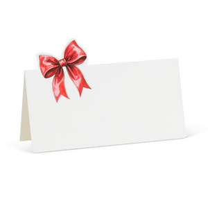 Abbott Big Bow Fold Placecards 12 Pcs