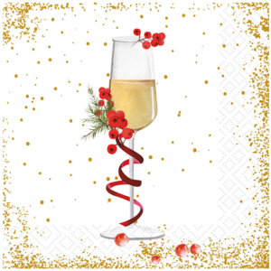 Paper+Design Napkin Lunch Paper Golden Bubbles Paper+Design Napkin Lunch Paper Golden Bubbles