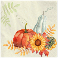 Napkin Lunch Paper Pumpkin Bliss