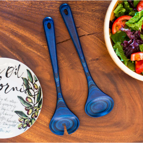 Totally Bamboo Malta Salad Serving Set Totally Bamboo Malta Salad Serving Set