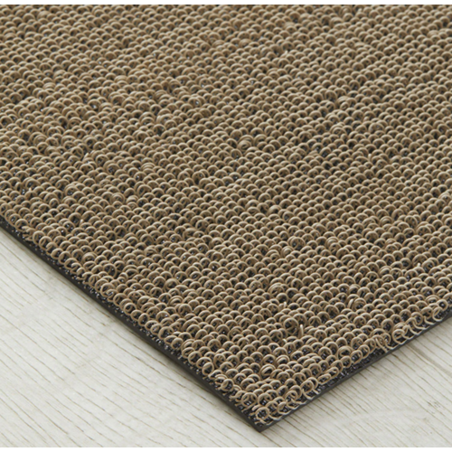 Chilewich Big Mat Heathered Shag Flax