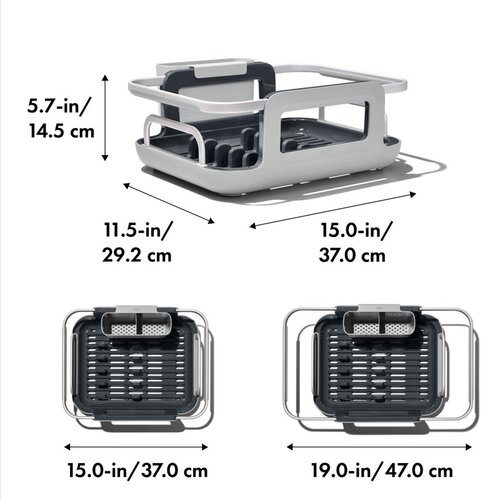 OXO OXO Over the Sink Dish Rack OXO OXO Over the Sink Dish Rack