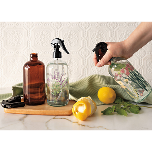 Now Designs Spray Bottle Amber Glass