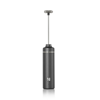 AdHoc Moro Electric Milk Frother Dark Grey