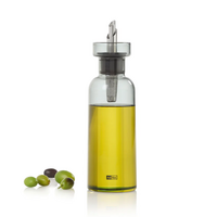 AromaPour Oil and Vinegar Dispenser Grey Glass