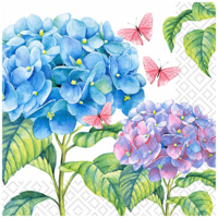 Napkin Lunch Paper Gentle Hydrangea