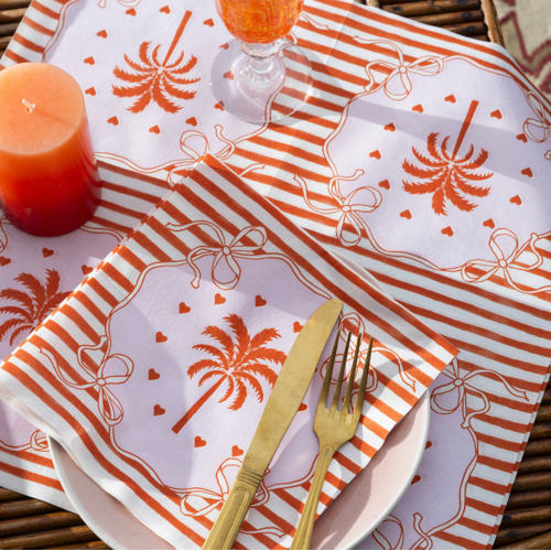 Napkin Dinner Paviot Sunset Napkin Dinner Paviot Sunset