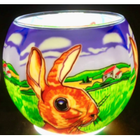 Light Glass Farmer Field