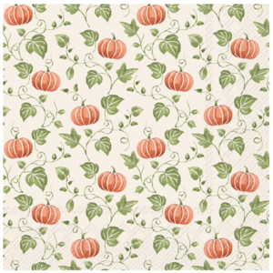 IHR Napkin Lunch Paper Simple Pumpkin Orange IHR Napkin Lunch Paper Simple Pumpkin Orange