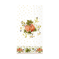 Napkin Guest Paper Pumpkins with Ornaments
