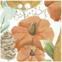 Napkin Lunch Paper Harvest Floral