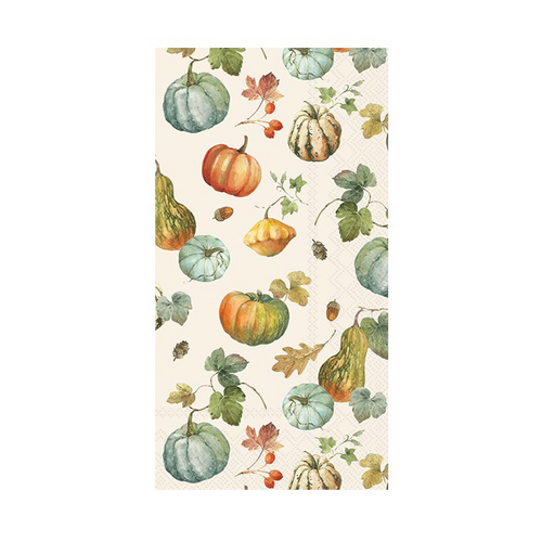 IHR Napkin Guest Paper Gourds and Pumpkins