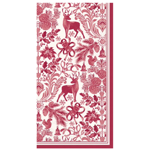 IHR Napkin Guest Paper Brimsley Red