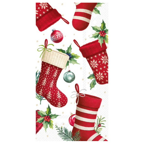 IHR Napkin Guest Paper Christmas Stockings IHR Napkin Guest Paper Christmas Stockings