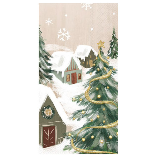 IHR Napkin Guest Paper Gilded Village Cream
