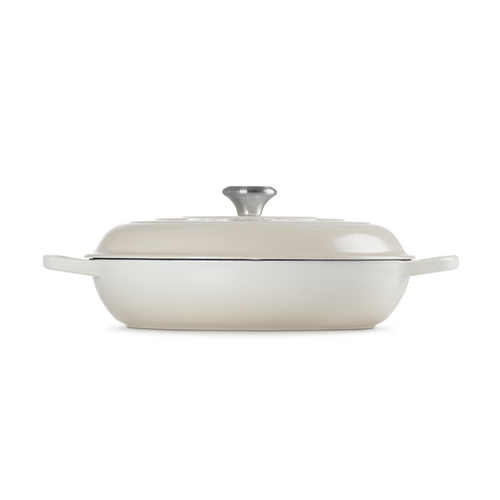 Le Creuset Braiser 4.7L Meringue Le Creuset Braiser 4.7L Meringue