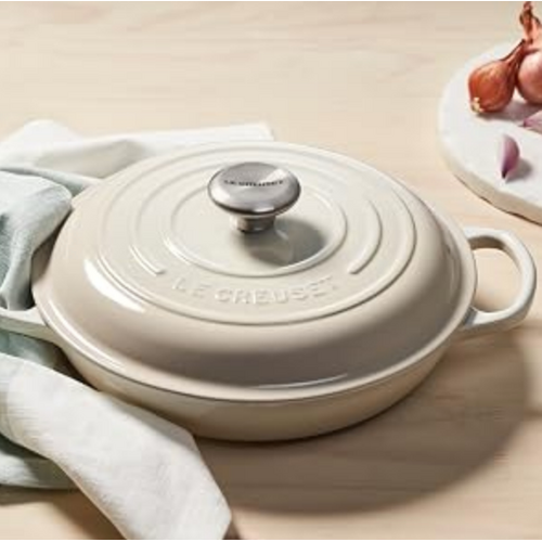 Le Creuset Braiser 4.7L Meringue Le Creuset Braiser 4.7L Meringue