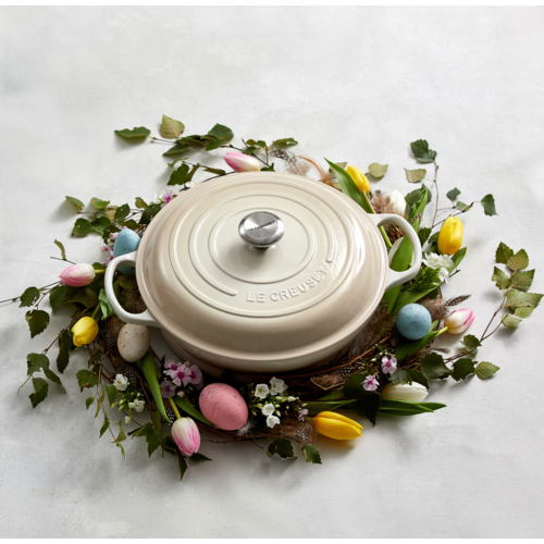Le Creuset Braiser 4.7L Meringue Le Creuset Braiser 4.7L Meringue