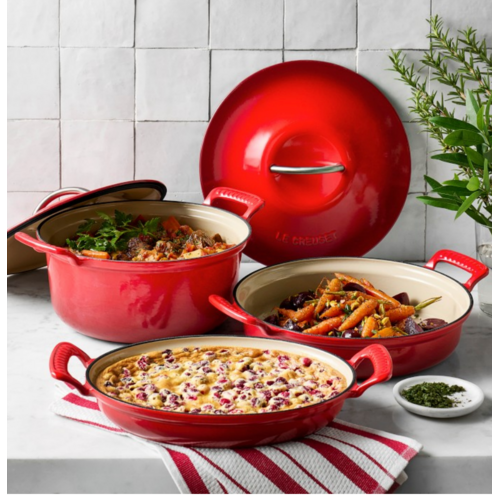 Le Creuset Modern Heritage Braiser 3L Cerise Le Creuset Modern Heritage Braiser 3L Cerise