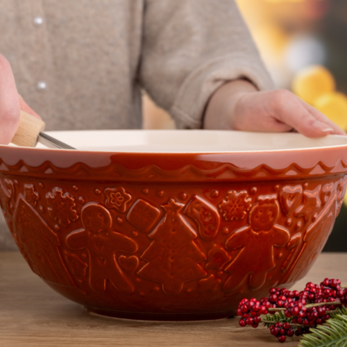 Mason Cash Mason Cash Gingerbread Mixing Bowl 29cm Brown Mason Cash Mason Cash Gingerbread Mixing Bowl 29cm Brown