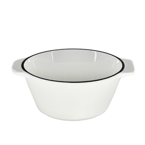 BIA Round Baker White 6 x 2.25 Inch