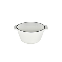 Mini Round Baker White 5 x 2.25 Inch