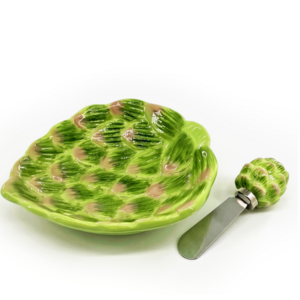 BIA Artichoke Dip Bowl with Spreader